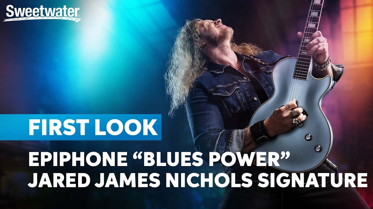 Jared James Nichols “Blues Power” Signature Epiphone Guitar Showcase