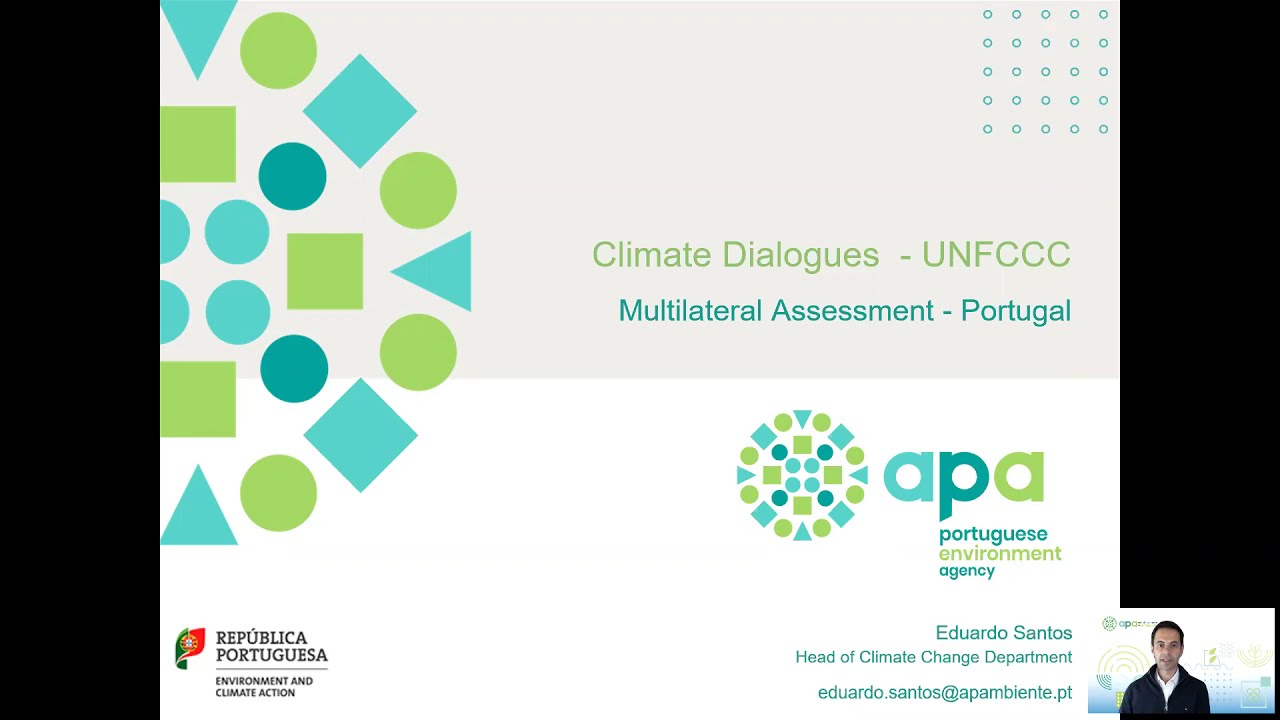 Portugal&rsquo;s video MA presentation during Climate Dialogues 2020