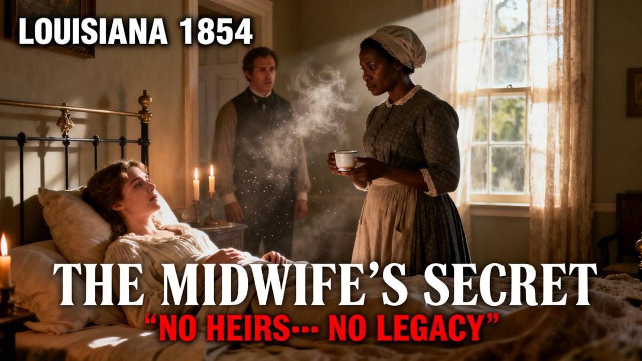 The Midwife Who Ended the Bloodline of Mistress Harrow — No Children, No Legacy, Louisiana 1854.