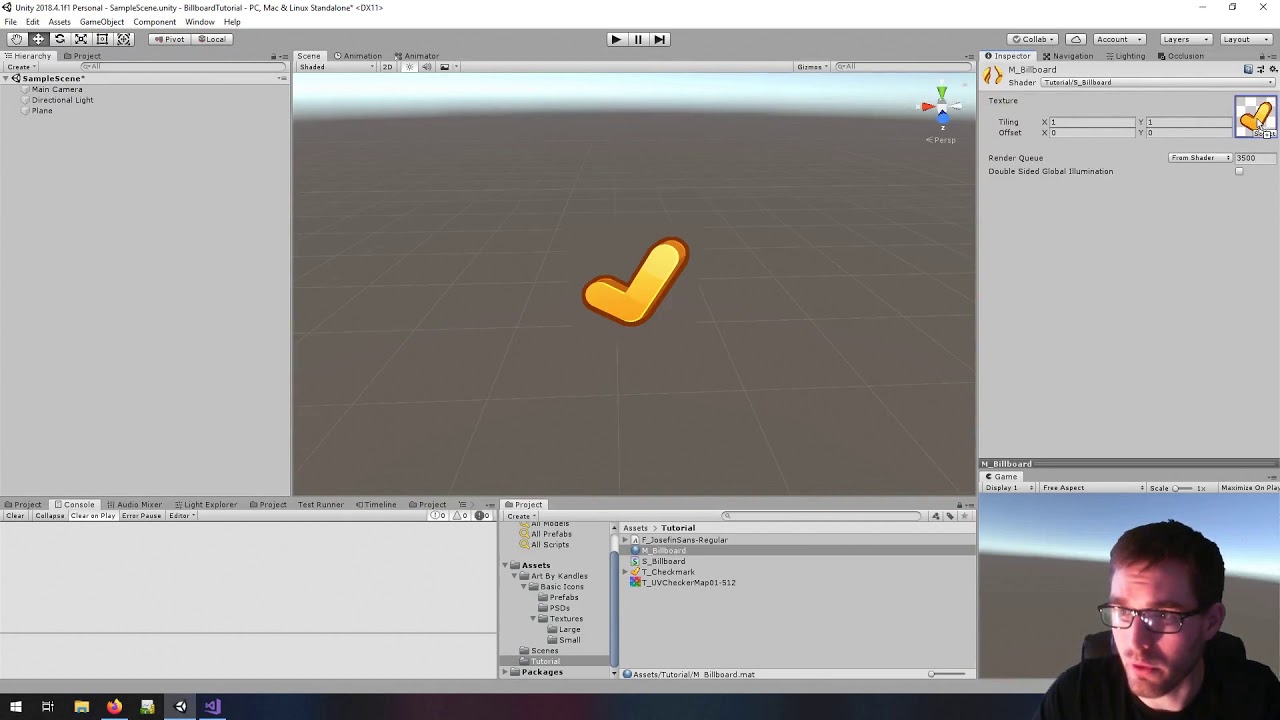 Unity Shader Tutorial - Billboard Shader