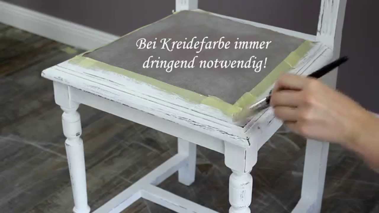 Möbel mit Farbe in Shabby Chic Objekte verwandeln