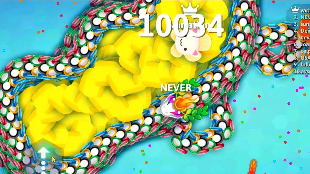 🐍Snake.io🐍 New Biggest Snake? Best Snake.io Gameplay 🐍 #04