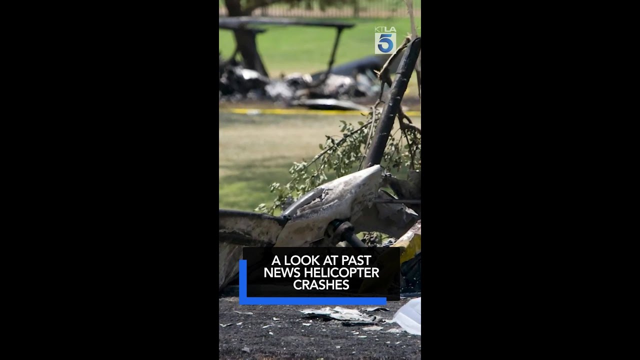 A look at past news helicopter crashes