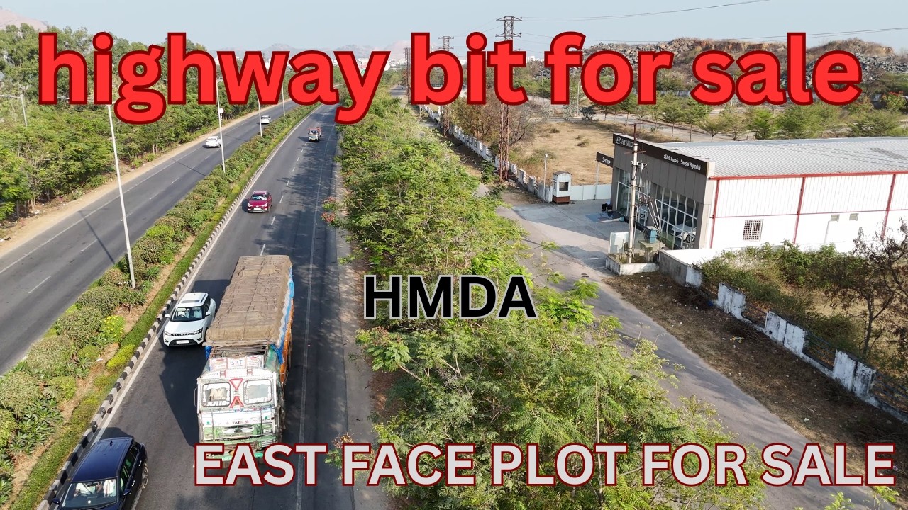 highway bit for sale | HMDA | EAST FACE PLOT FOR SALE