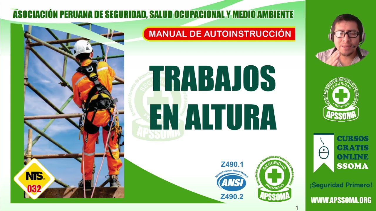 TRABAJOS EN ALTURA - APSSOMA