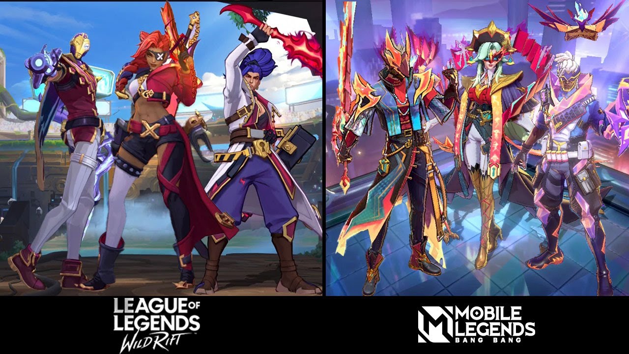 Mobile Legends vs Wildrift : Skin Comparison 2025 | Neobeast vs Soul Fighter