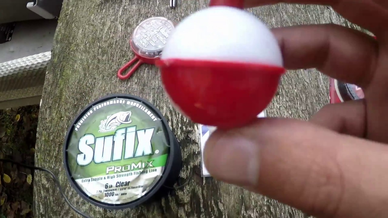 How  to Setup/Rig/Tie a Fishing Bobber or Float ! Quick and Easy! | How to Fish from Shore  (part1)