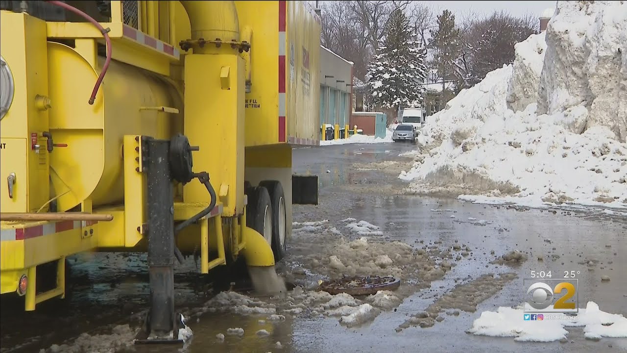 Snow Melting Machines Work Overtime In Evanston