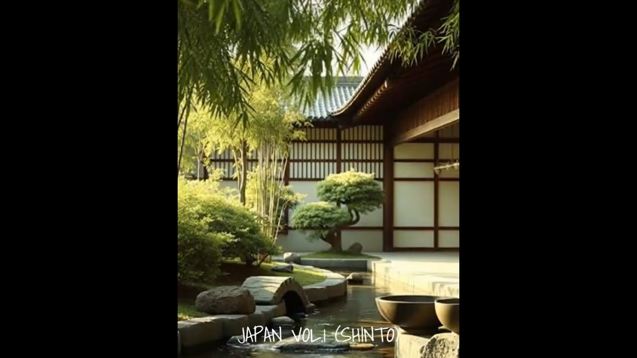 ✅ Japanese Zen Relaxing Music 🌿 Deep Calm | 1 Hour | Vol. 1 (Shinto)