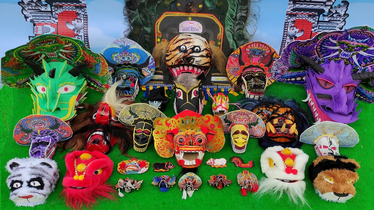 TYPES OF BARONGAN, there is the Jumantoro barongan, the Telon barongan, the Devil barongan, the L...