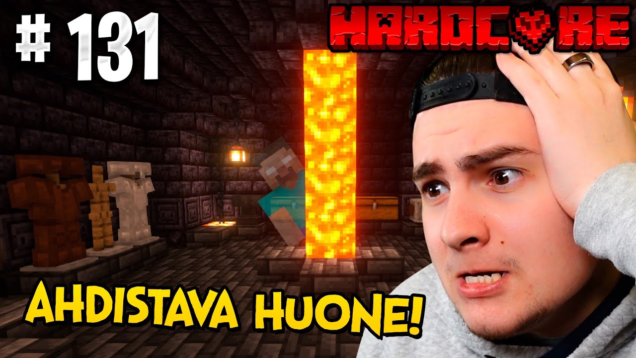 Minecraft Hardcore: Tää huone ahdistaa mua... #131