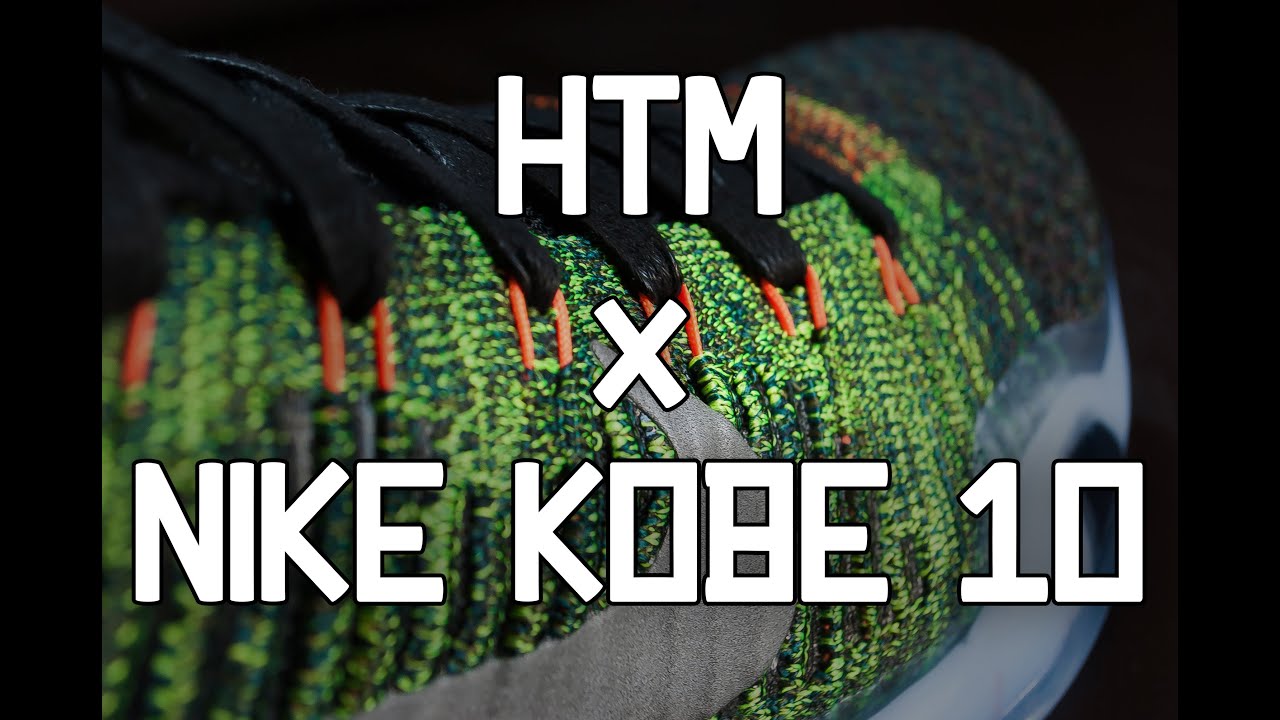 PureLook: HTM x Nike Kobe X ( 10 ) Low Elite PRM Multicolor Milan Exclusive