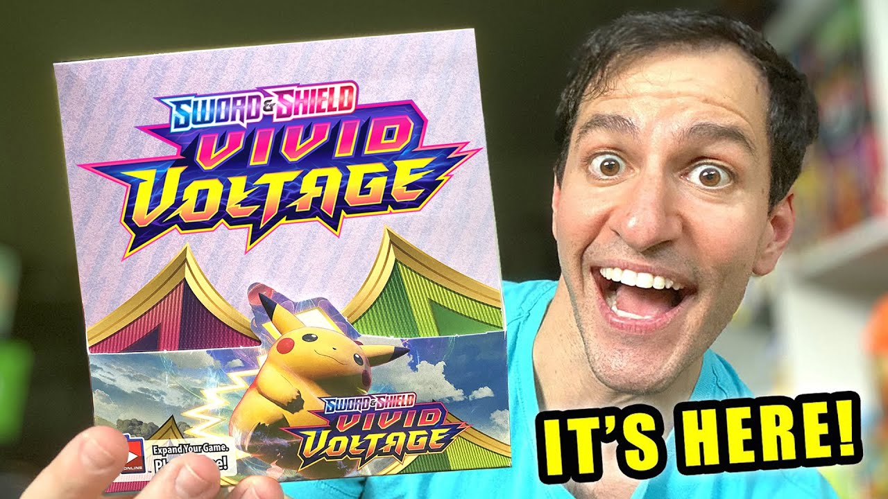 *NEW POKEMON VIVID VOLTAGE IS HERE!* Booster Box Pokemon Cards Opening!