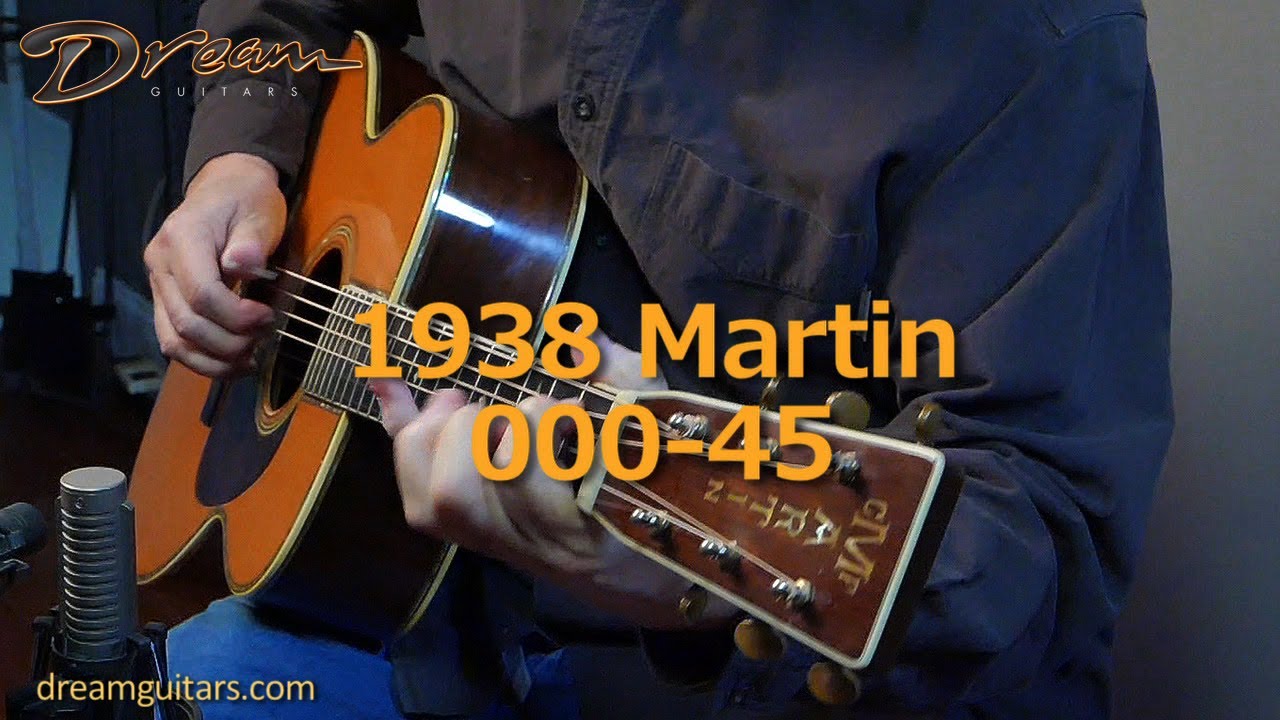 1938 Martin 000-45, Brazilian Rosewood & Adirondack Spruce