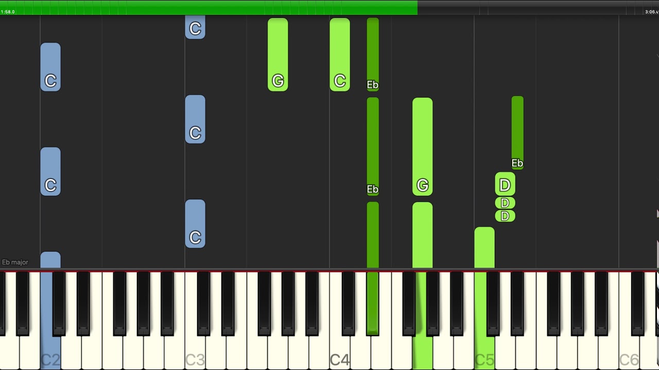 Adele - Skyfall - Piano Cover Tutorials - Backing Track