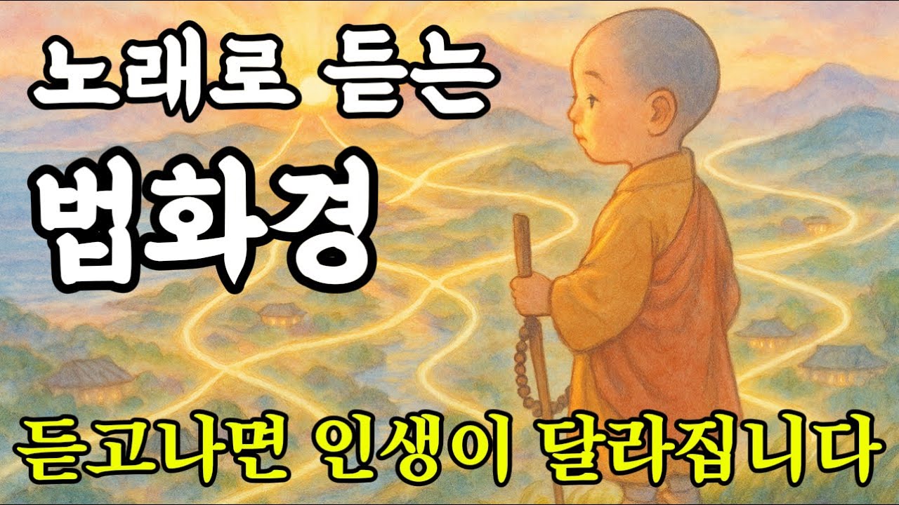 노래로 듣는 법화경 | 실화입니다. 이 노래를 듣고 업장이 사라지고 뜻밖의 복이 찾아왔습니다 🙏 #불교음악 #소원성취