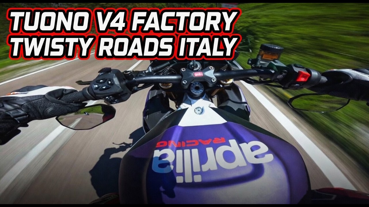 TUONO V4 FACTORY AND YZF R1 - LEDRO VALLEY 