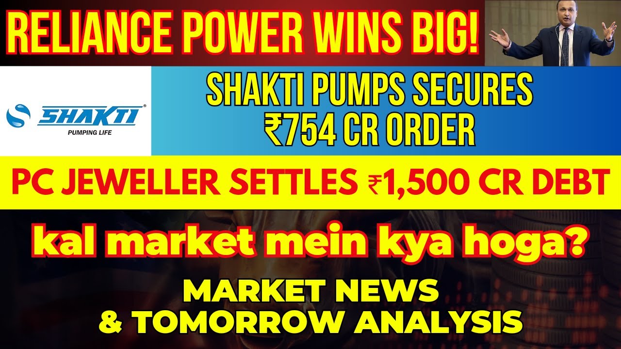 Shakti Pumps&rsquo; ₹754 Cr Solar Pump Order! | Market Analysis | Daily Market Show #32