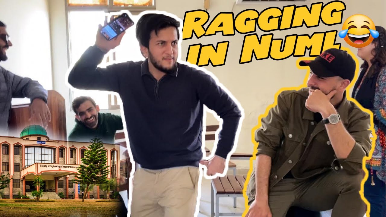 Ragging in Numl University Islamabad | University Vlogs - Numl Ragging vlog