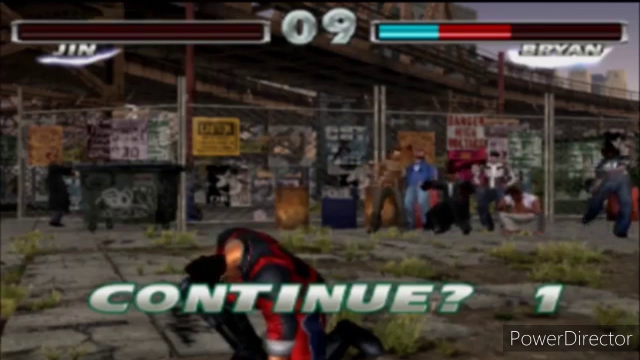 Tekken Tag Tournament - All Male Characters - Game Over