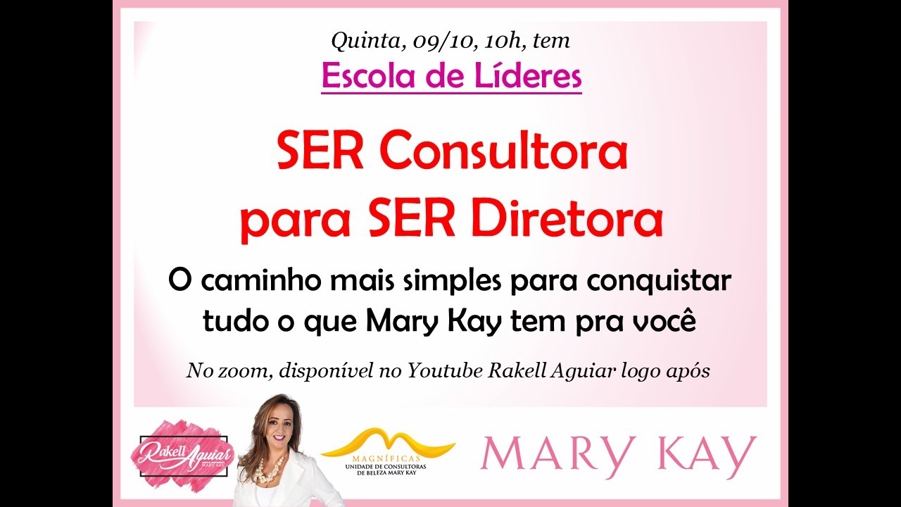 Seja Consultora para ser Diretora