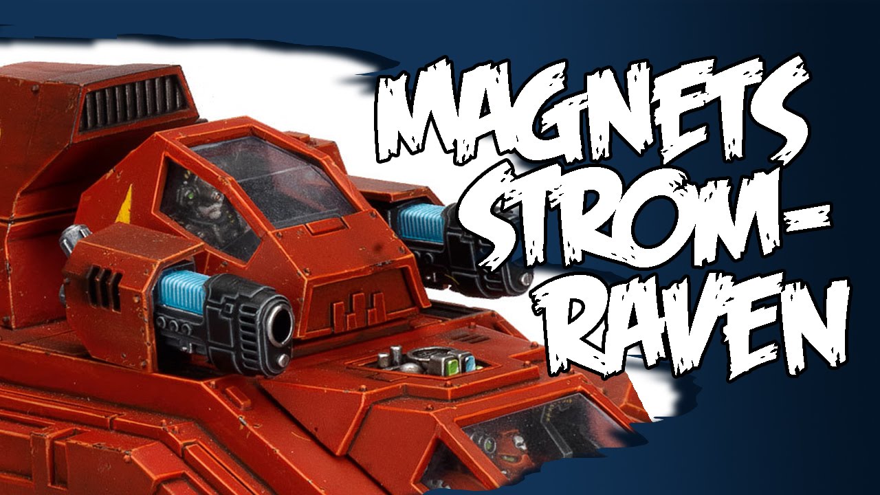 Stormraven Tutorial - Magnetizing Weapons & Sponsons