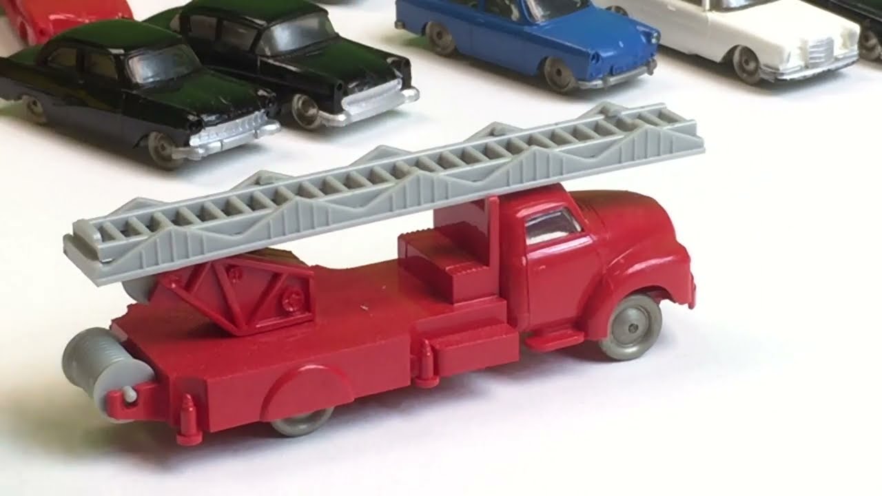 RARE! HO SCALE LEGO COLLECTION 1950s 60s Truck, Cars, and People