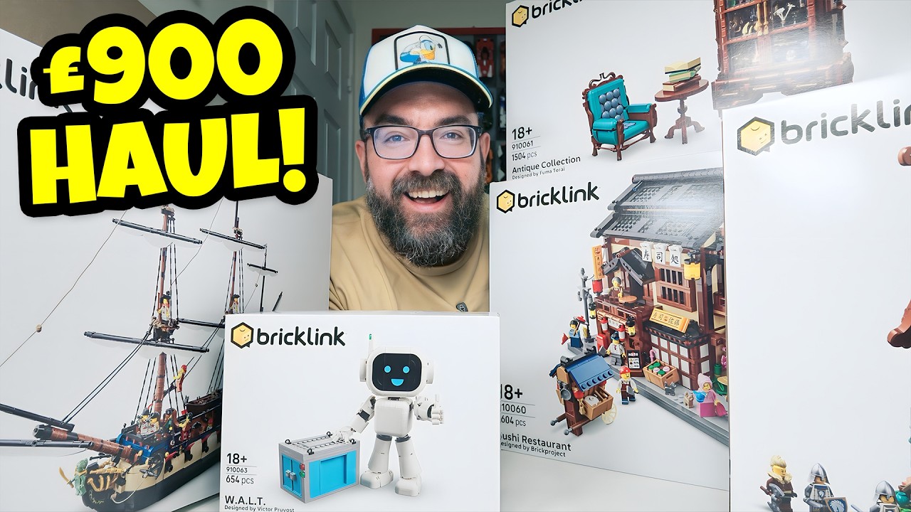 Я потратил &pound;900 на все наборы BrickLink Designer!