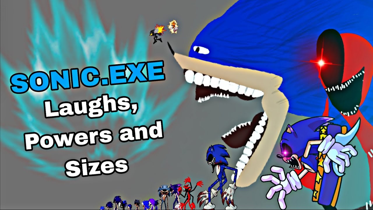 Sonic.EXE All Laughs, Powers and Sizes DC2 COMPILATION