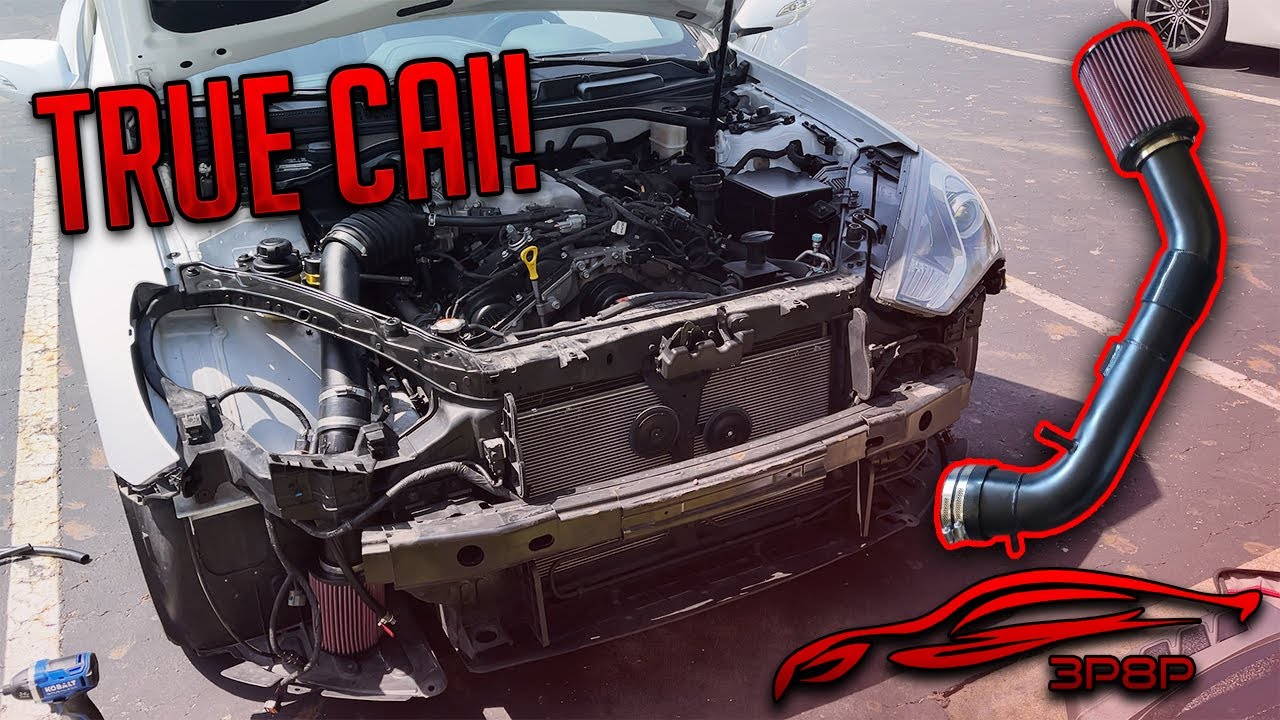 Genesis Coupe 3.8 True Cold Air Intake Install! 3point8performance True CAI