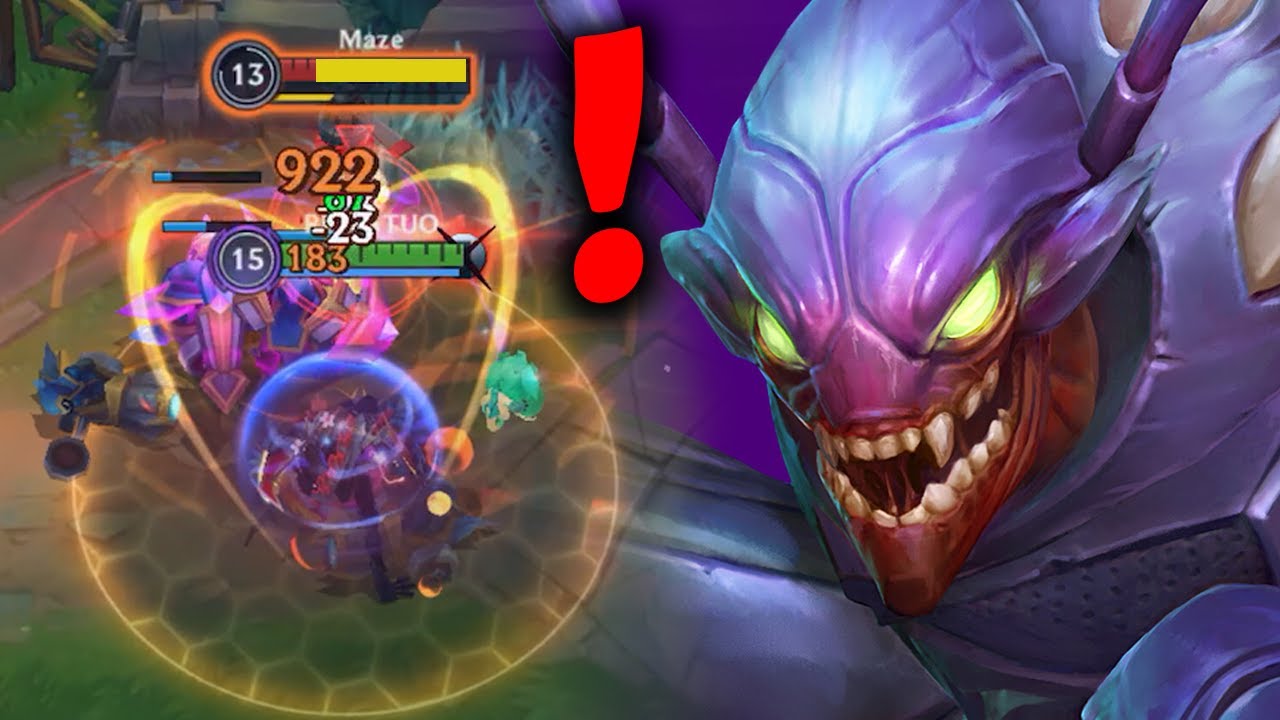 Kha'Zix One Shot Combo Delete in Season 12 (Build & Runes)