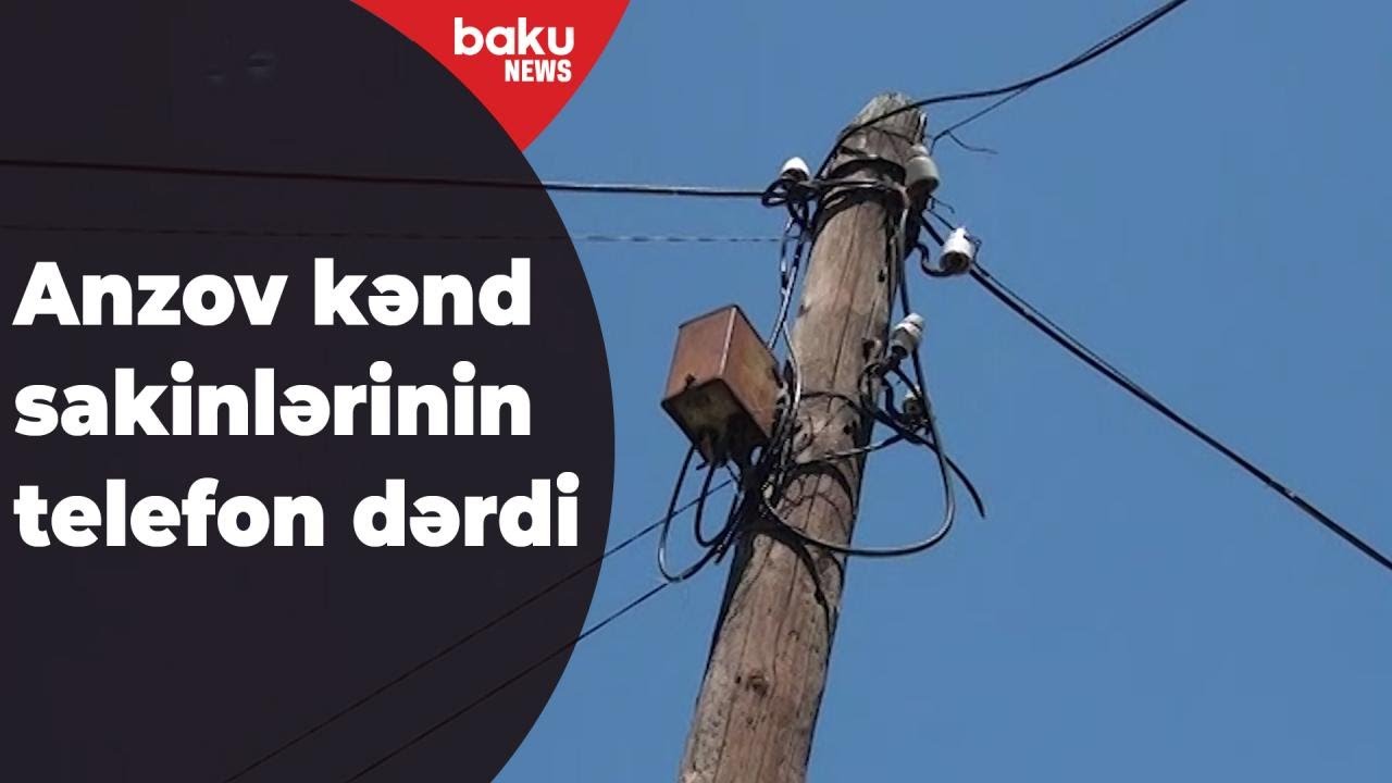 Anzov kənd sakinləri dərdlərini Baku TV-yə danışdılar - Baku TV