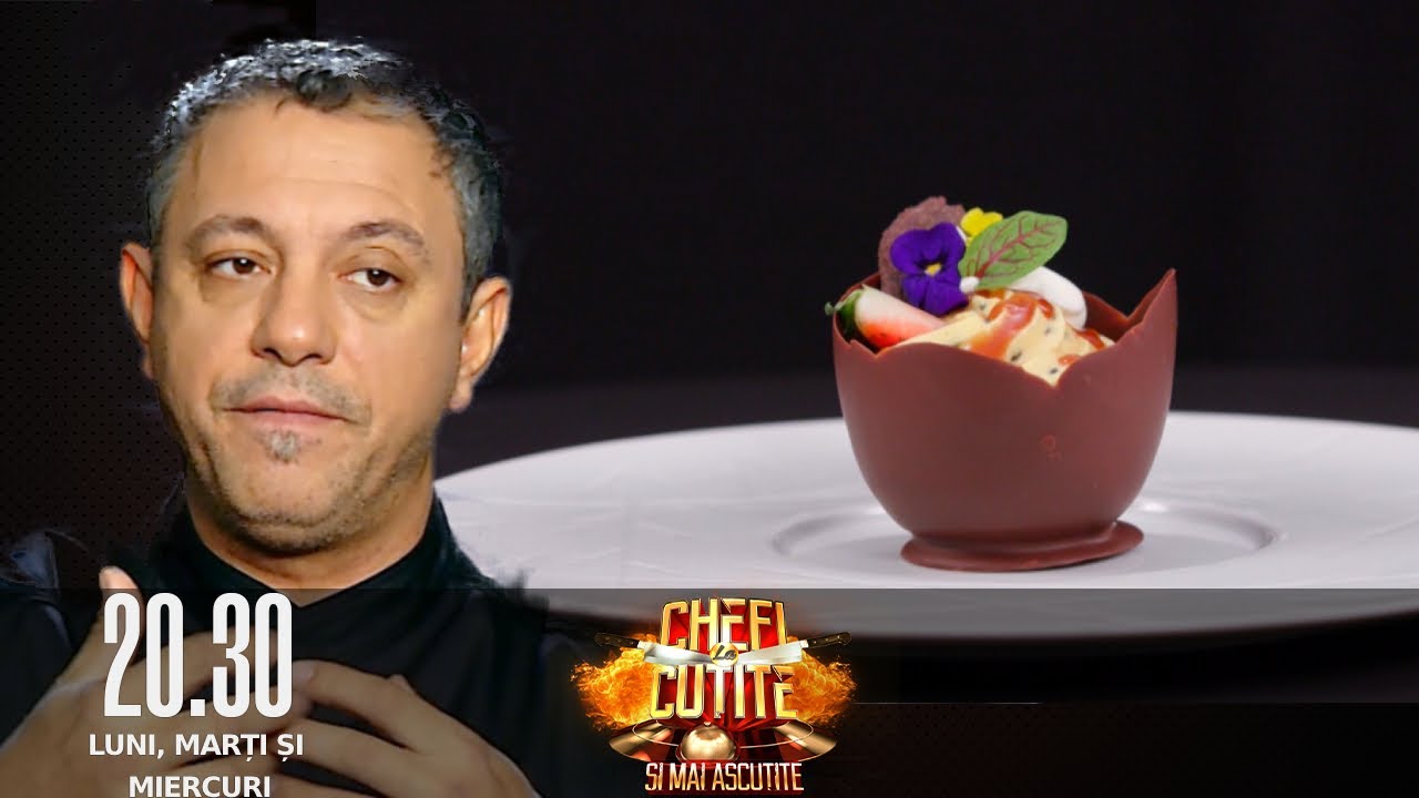 Chef Sorin Bontea prepară cupă de ciocolată | Rețetă de amuletă