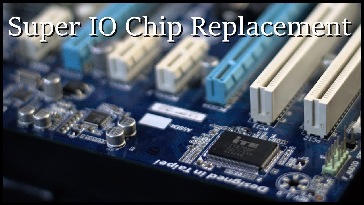 Super I/O Replacement (Not smooth with with broken pad)