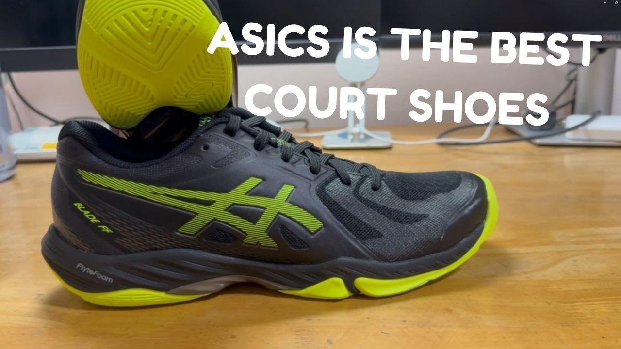 4K unboxing: Asics Gel Blade FF indoor court shoes