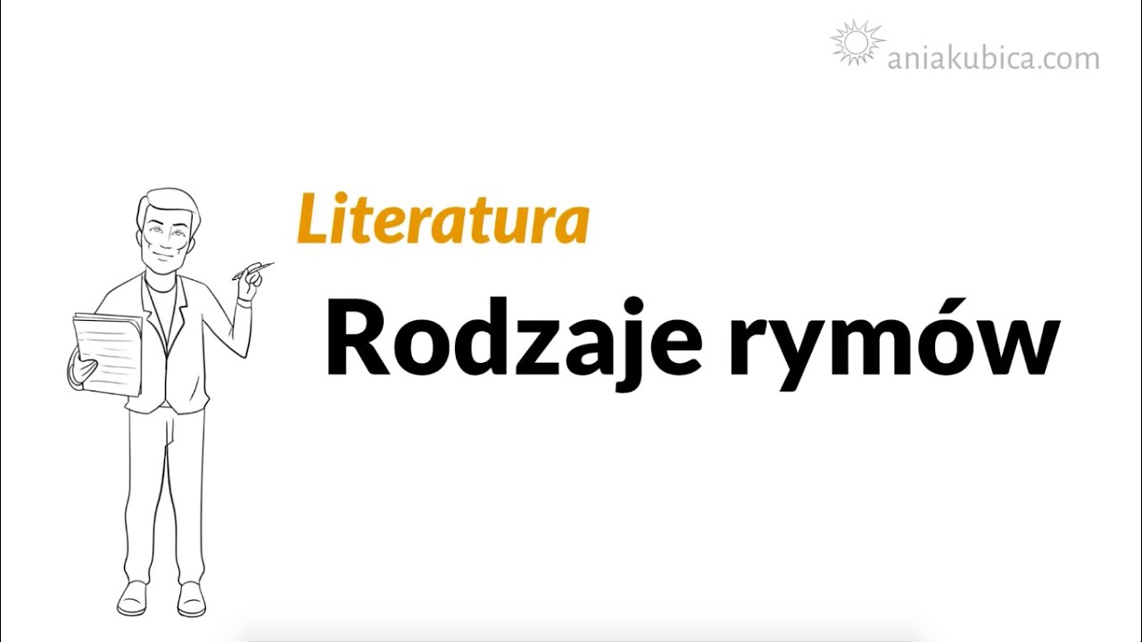 Rodzaje rym&oacute;w
