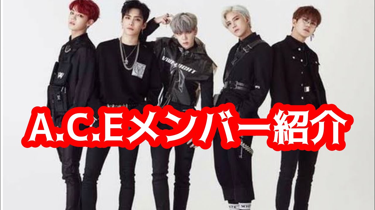 ACEメンバー紹介　エイスメンバー紹介　aceメンバー紹介　#韓国 #アイドル #ace
