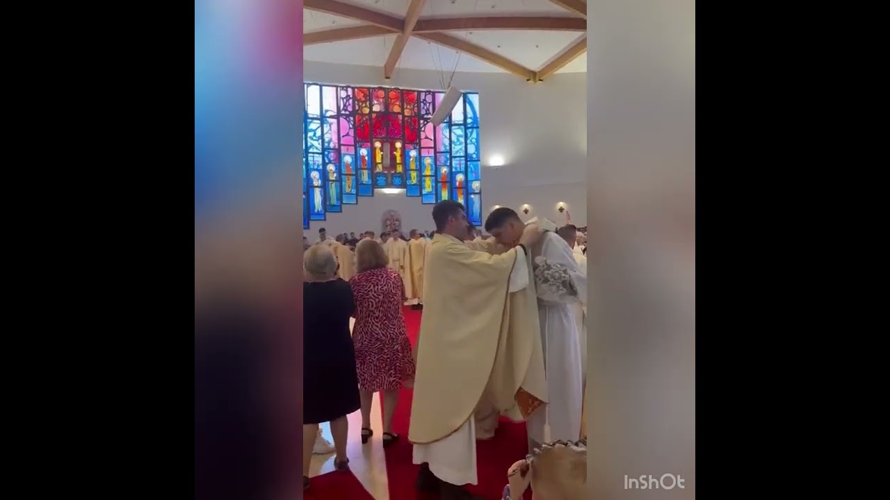 Svecenicko redenje Zvonimira Tomaša#salezijanci#isus #majkamarija #svecenickoredenje#zagreb#dom
