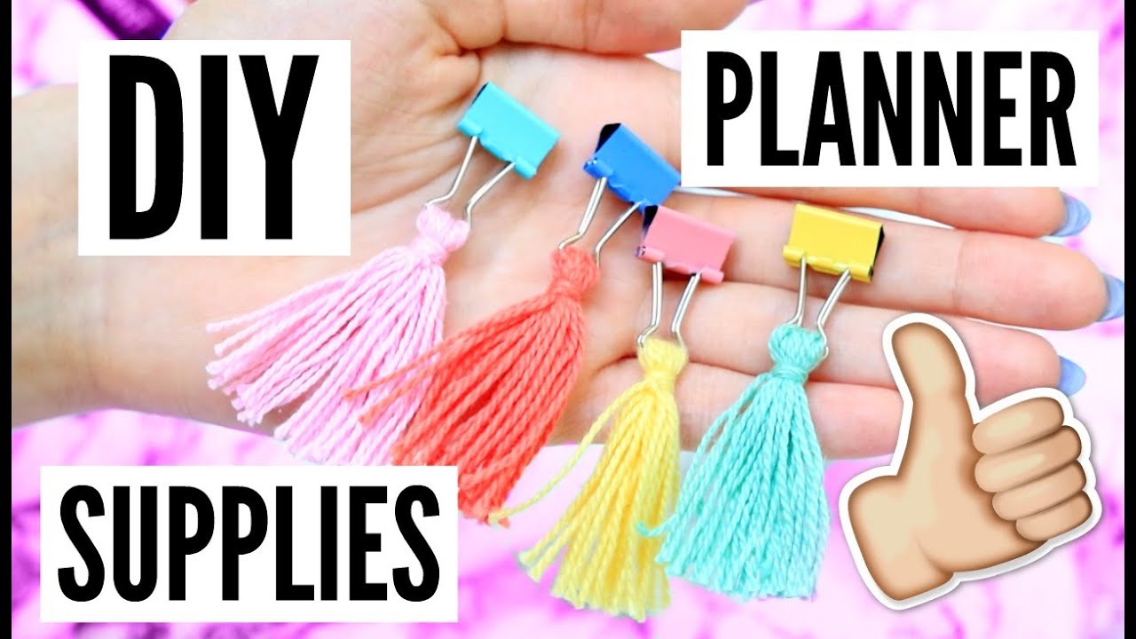 DIY Planner Hacks + Supplies!