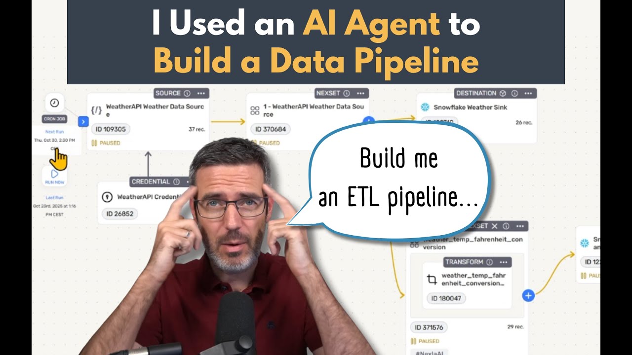 Я построил этот полноценный конвейер данных ETL с помощью ИИ-агента!