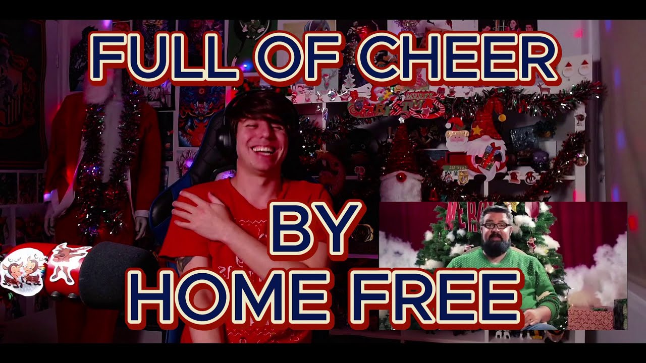 PURE HOME FREE GOLD!!!!!!!!!!!!!!!! Blind reaction to Home Free - Full Of Cheer