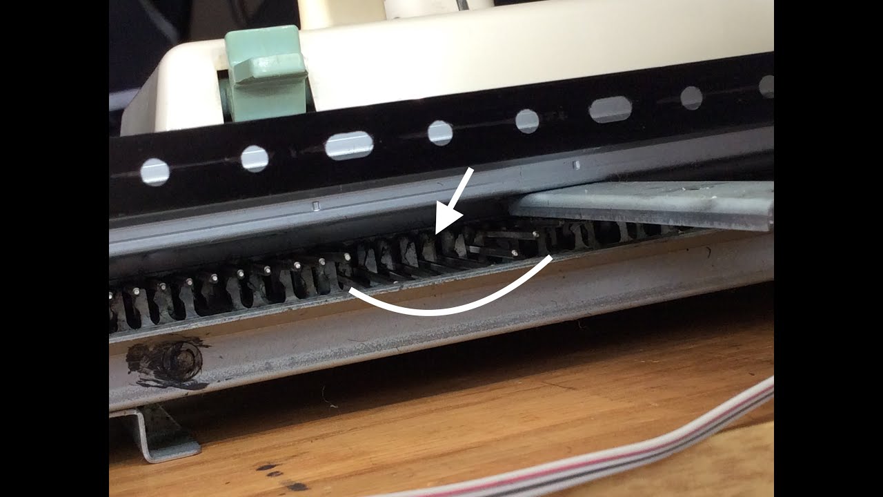 Brother knitting machine - how pattern selection works