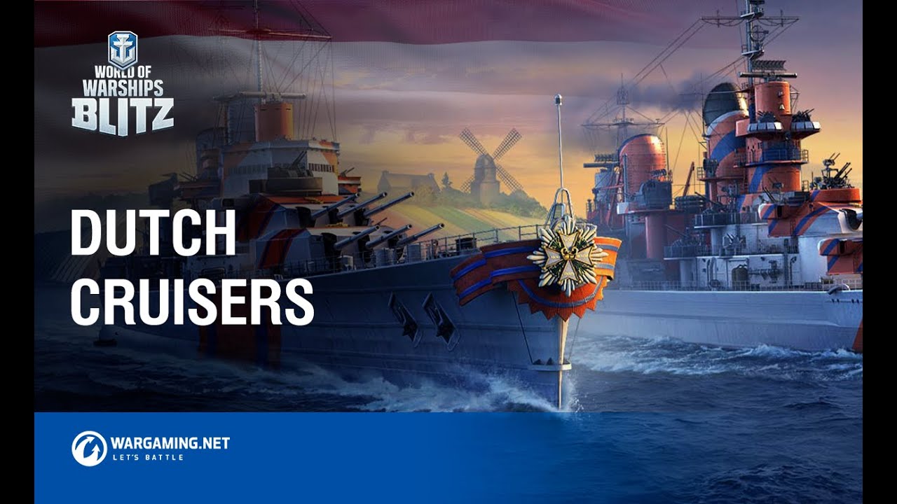 Dutch cruisers arrive in World of Warships Blitz.