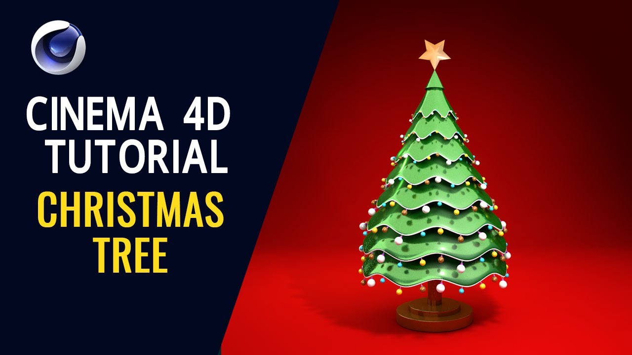 Christmas Tree - Cinema 4D Tutorial