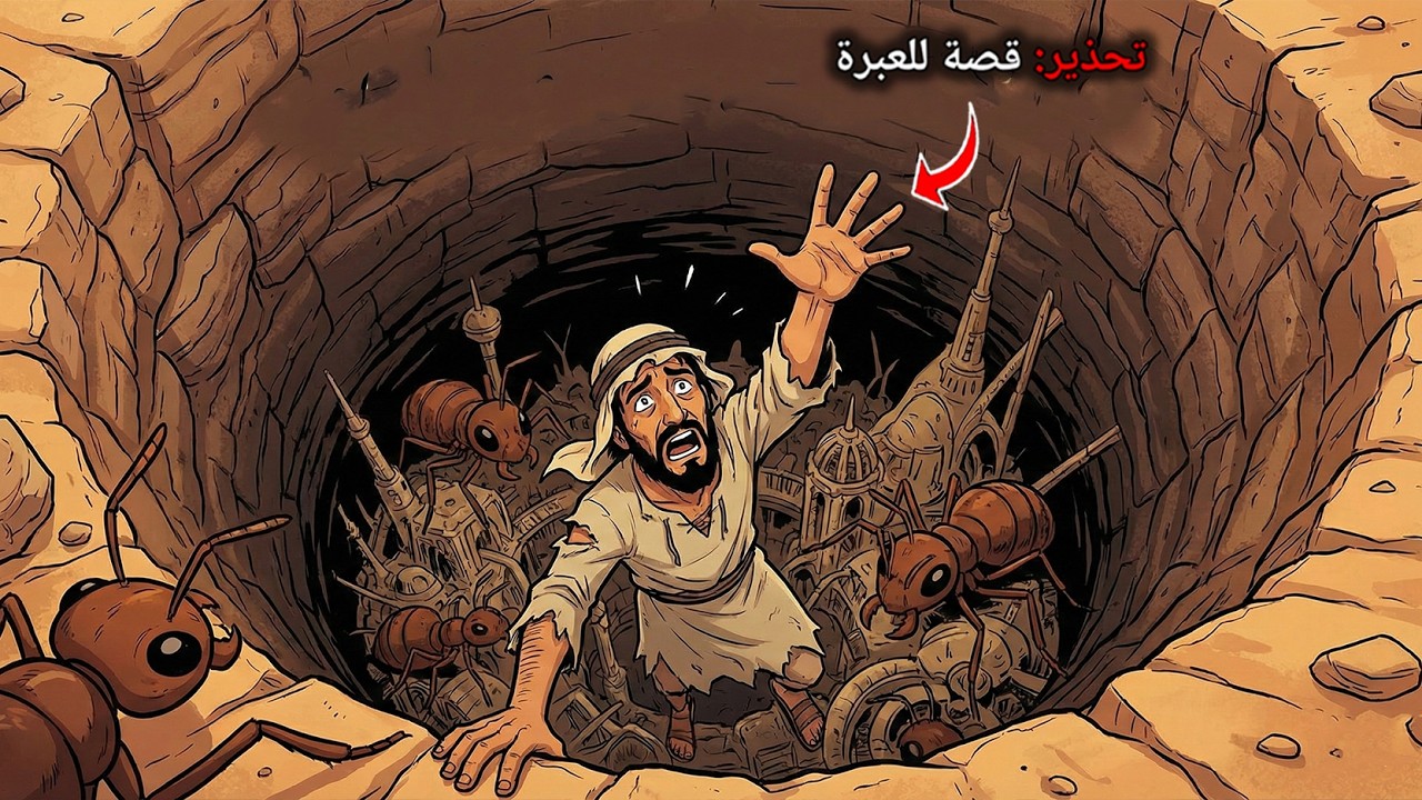#قصة الراعي الذي سقط في بئر، فوجد في الأسفل 