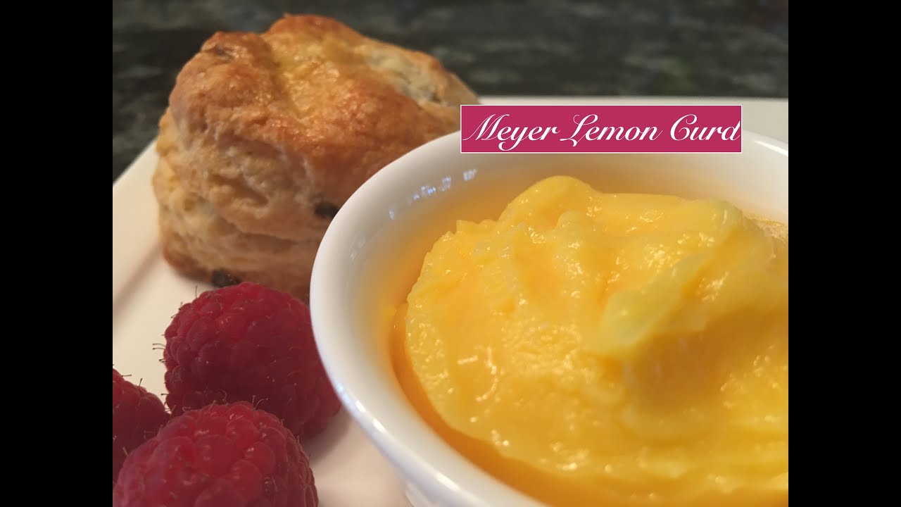 Meyer Lemon Curd