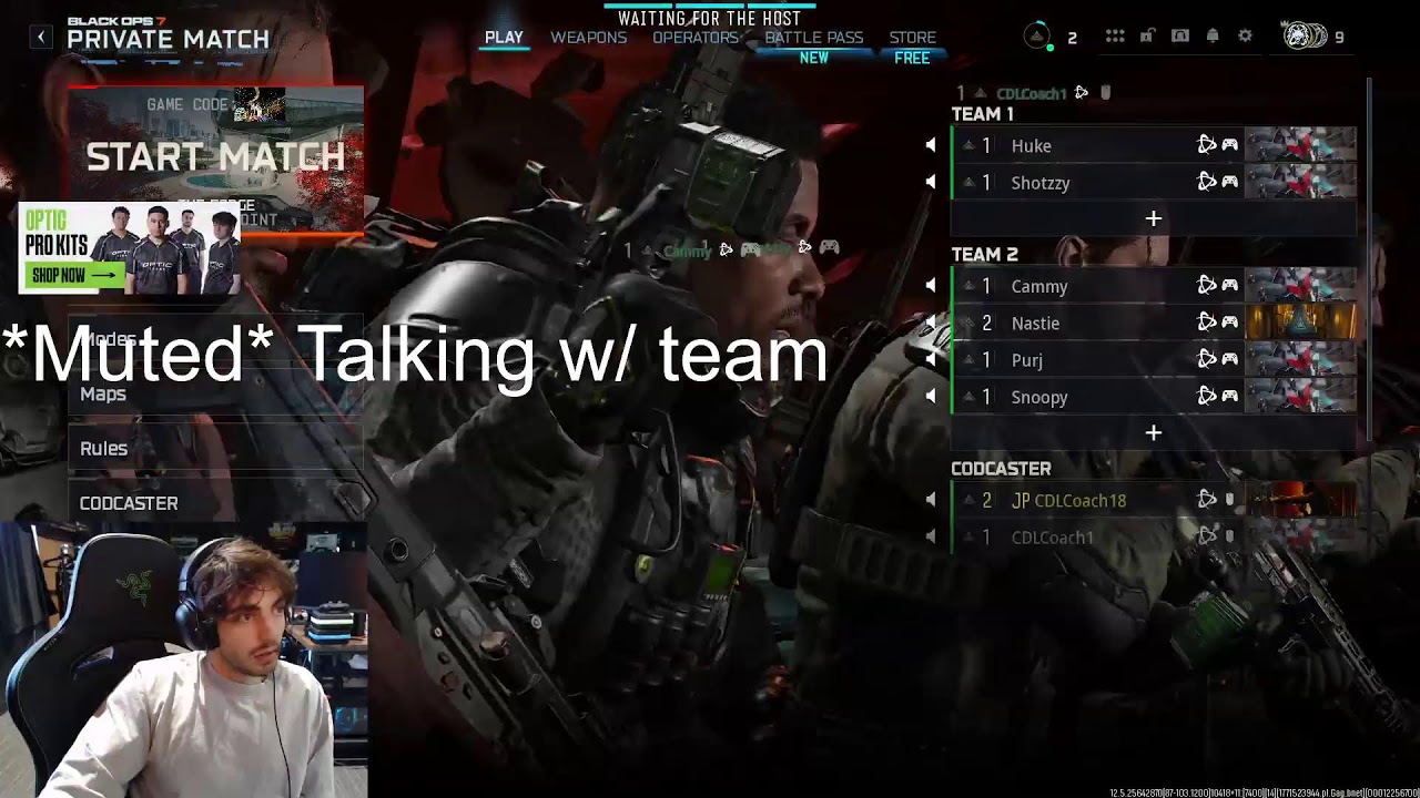 OpTic Scrims 2/19 (CoDCaster)