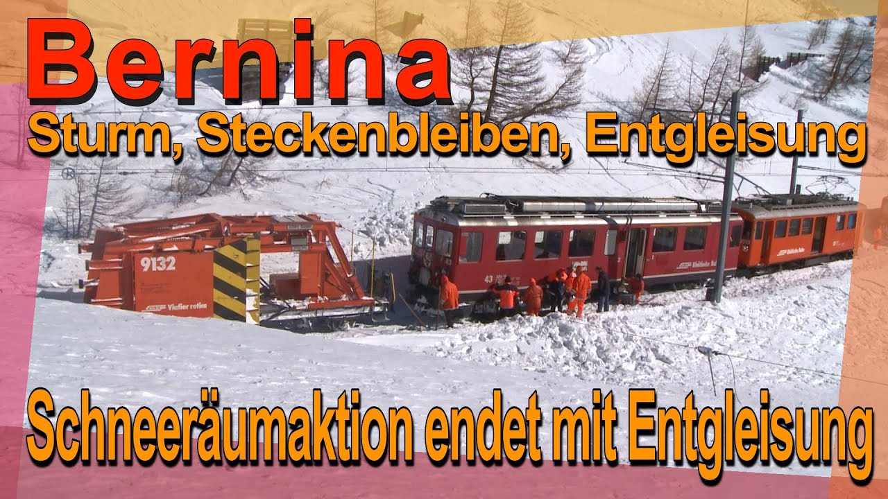 Dramatik am Bernina