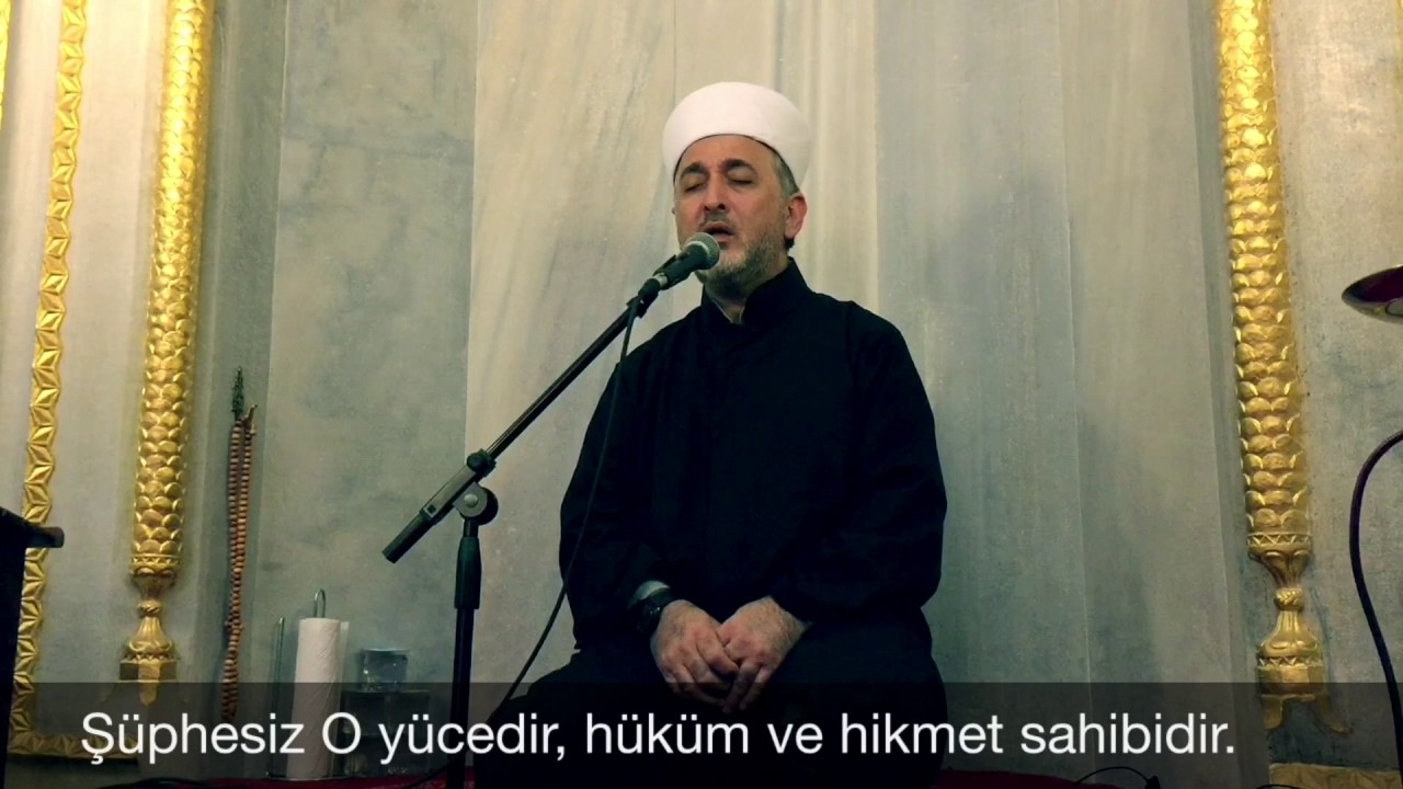 Hafız Kerim Öztürk - Mükemmel Tilavet - Üsküdar Valide-i Cedid Camii İmam Hatibi