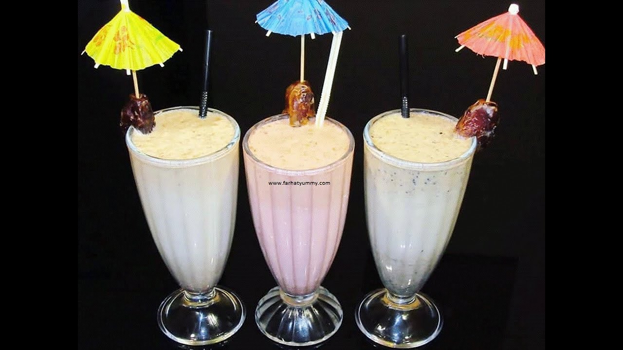 Simple Juisi Au  Milkshake Ya Tende  -  Aina 3 {3 Date Milkshakes}